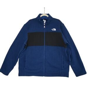 THE NORTH FACE Gordon Lyons Sweater-Knit Fleece Full Zip Jacket XL TG Everyday